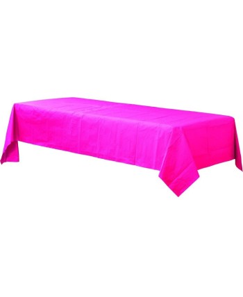 MANTEL FUCSIA PLASTICO