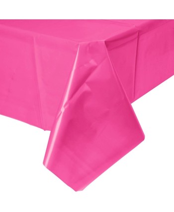 MANTEL FUCSIA PLASTICO