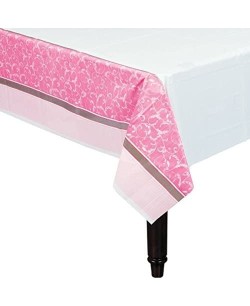 MANTEL MI PRIMERA COMUNION ROSA 2
