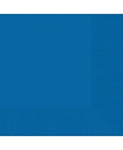 SERVILLETA AZUL MARINO 20 UNIDADES