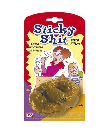 CACA PEGAJOSA CON MOSCA