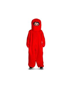 DISFRAZ DE AMONG US ROJO INFANTIL