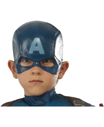 MASCARA CAPITAN AMERICA LATEX INFANTIL