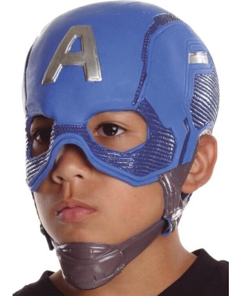 MASCARA CAPITAN AMERICA LATEX INFANTIL