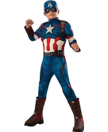 Disfraz de Capitan America Premium para Nino