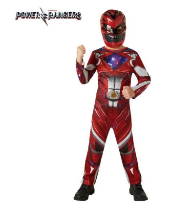 DISFRAZ DE POWER RANGER ROJO PARA NIÑO