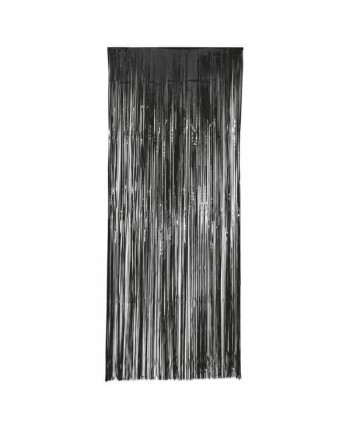 CORTINA LUMALINA NEGRA METALIZADA