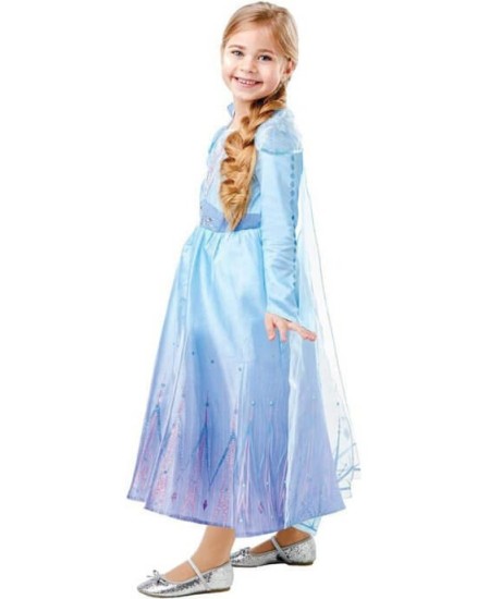Disfraz de Elsa Frozen Deluxe Infantil 7-8 años