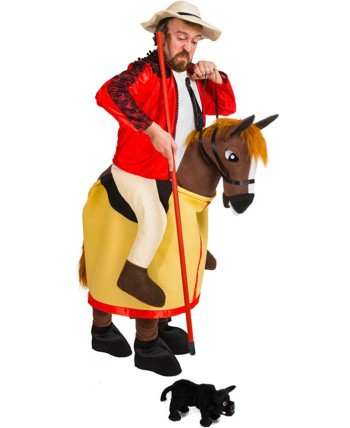 DISFRAZ DE PICADOR CON CABALLO PARA HOMBRE