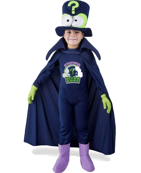 DISFRAZ DE SUPERZING ENIGMA PARA NIÑO