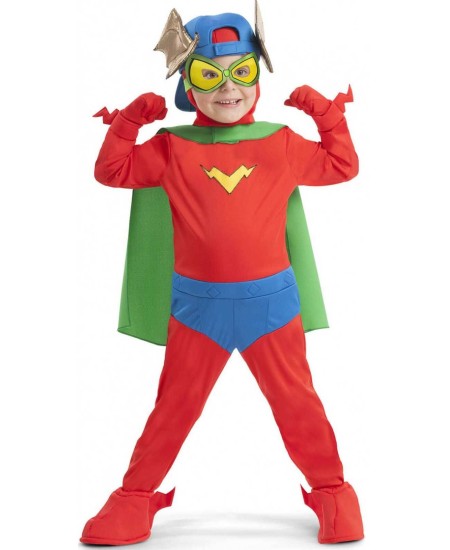 DISFRAZ DE SUPERZING KID FURY PARA NIÑO