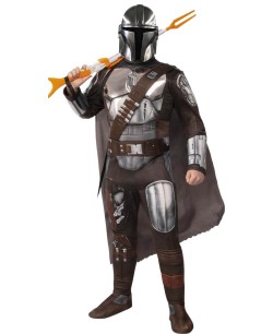 MANDALORIAN SILVER DELUXE PARA HOMBRE