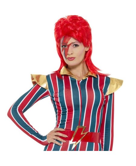 DISFRAZ DE CANTANTE DAVID MUJER 