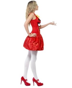 DISFRAZ DE ANGRY BIRD CHICA ROJO 2