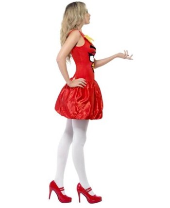 DISFRAZ DE ANGRY BIRD CHICA ROJO PARA MUJER