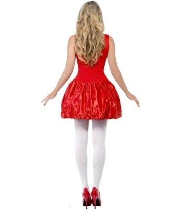 DISFRAZ DE ANGRY BIRD CHICA ROJO PARA MUJER