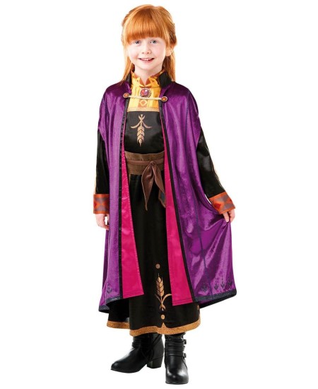 DISFRAZ DE ANNA TRAVEL FROZEN 2 DELUXE PARA NIÑA