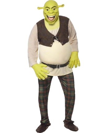 DISFRAZ DE SHREK OGRO PARA HOMBRE