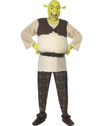 DISFRAZ DE SHREK OGRO PARA HOMBRE