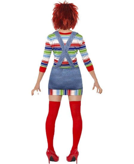▷ DISFRAZ DE CHUCKY MUÑECA DIABOLICA CHICA