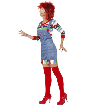DISFRAZ DE CHUCKY MUÑECA DIABOLICA CHICA