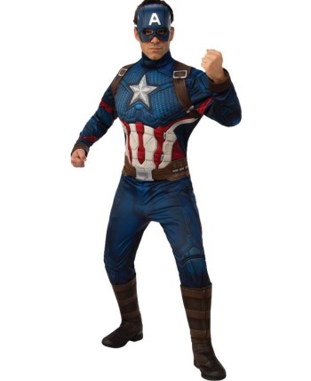 DISFRAZ DE CAPITAN AMERICA EDNGAME DELUXE PARA HOMBRE