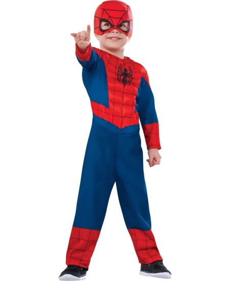 DISFRAZ DE SPIDERMAN PARA BEBE