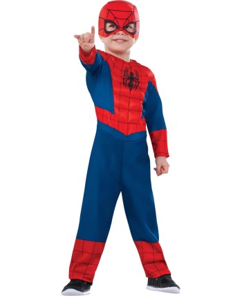 DISFRAZ DE SPIDERMAN PARA BEBE