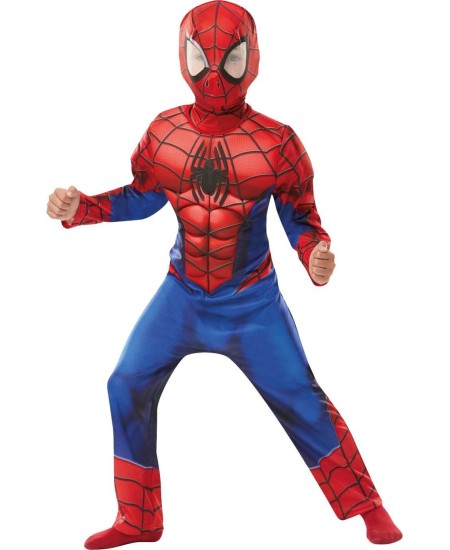 DISFRAZ DE SPIDERMAN DELUXE PARA NIÑO