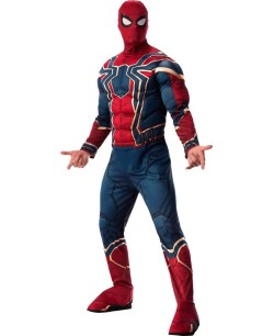 DISFRAZ DE SPIDERMAN IRON INFINITY WAR ADULTO
