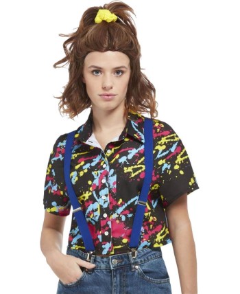 CAMISA AÑOS 80 PARA DISFRAZ