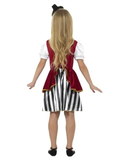 DISFRAZ DE PIRATESA FALDA RAYAS