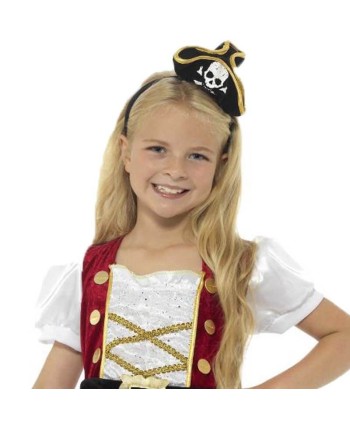 DISFRAZ DE PIRATESA FALDA RAYAS