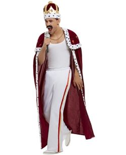 CAPA FREDDE MERCURY ROJA TERCIOPELO PARA HOMBRE