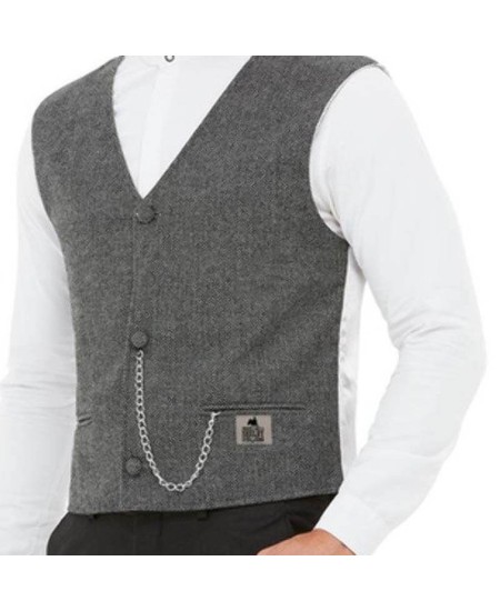 CHALECO Y GORRA AÑOS 20 PEAKY BLINDERS PARA HOMBRE