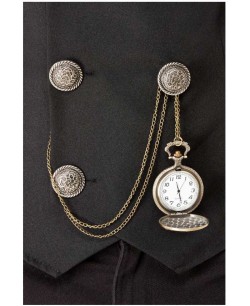 RELOJ DE BOLSILLO CON CADENA AÑOS 20