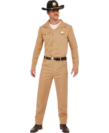 DISFRAZ DE SHERIFF HOMBRE AÑOS 80
