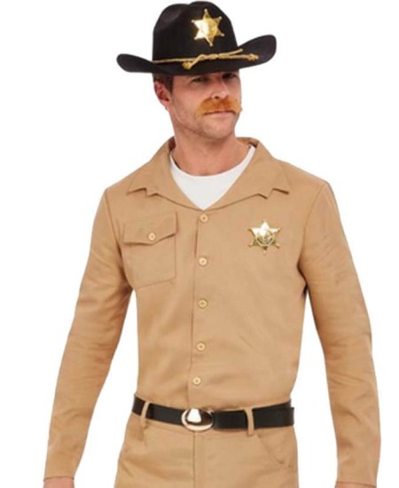 DISFRAZ DE SHERIFF HOMBRE AÑOS 80