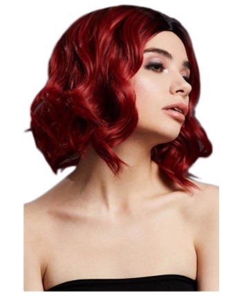 PELUCA KOURTNEY PELIRROJA CALIDAD LUJO