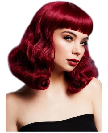 PELUCA BETTIE PELIRROJA CALIDAD LUJO