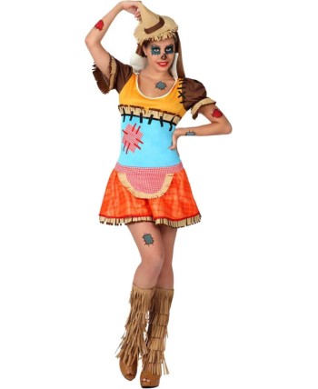 DISFRAZ DE ESPANTAPAJAROS SEXY