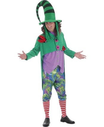DISFRAZ DE DUENDE VERDE DEL BOSQUE