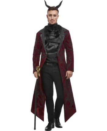 DISFRAZ DE DEMONIO ELEGANTE DELUXE PARA HOMBRE