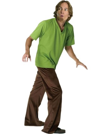 DISFRAZ DE SHAGGY ROGERS SCOOBY DOO PARA HOMBRE