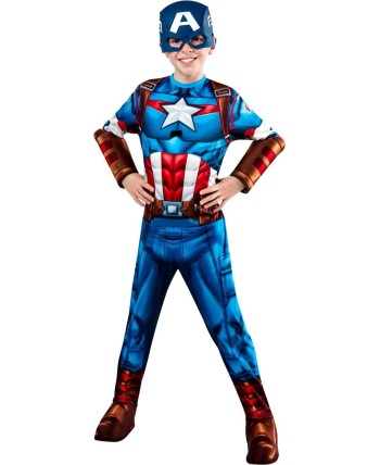 DISFRAZ DE CAPITAN AMERICA MECH STRIKE DELUXE DISFRAZ DE CAPITAN AMERICA MECH STRIKE DELUXE