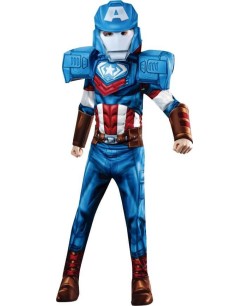 DISFRAZ DE CAPITAN AMERICA MECH STRIKE DELUXE