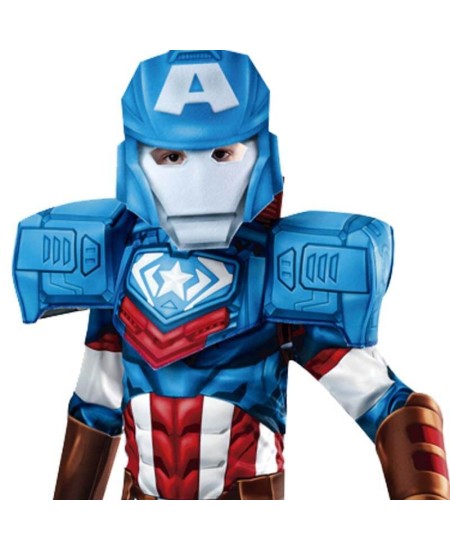 DISFRAZ DE CAPITAN AMERICA MECH STRIKE DELUXE