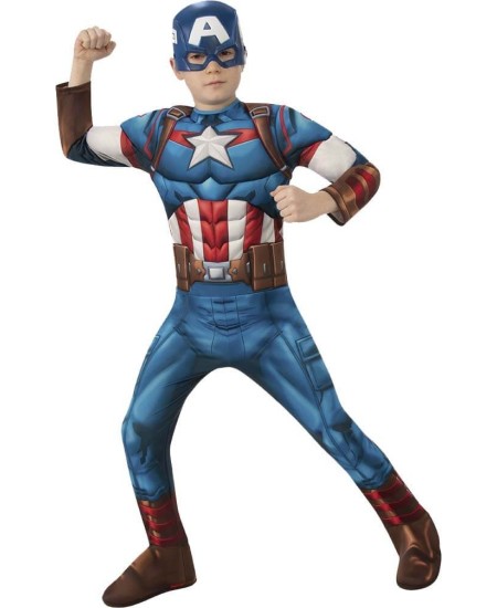 DISFRAZ DE CAPITAN AMERICA MARVEL CLASSIC