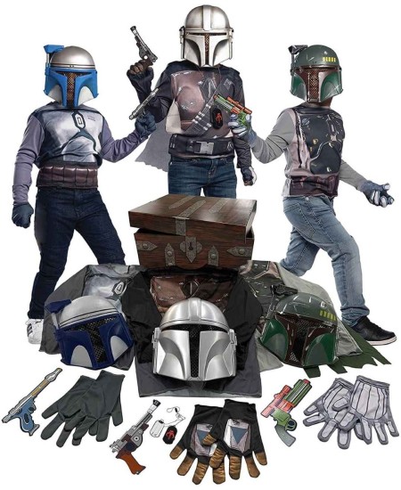 DISFRAZ DE MANDALORIANO BOBBA FETT Y JANGO FETT PARA NIÑO