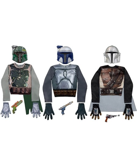DISFRAZ DE MANDALORIANO BOBBA FETT Y JANGO FETT PARA NIÑO
